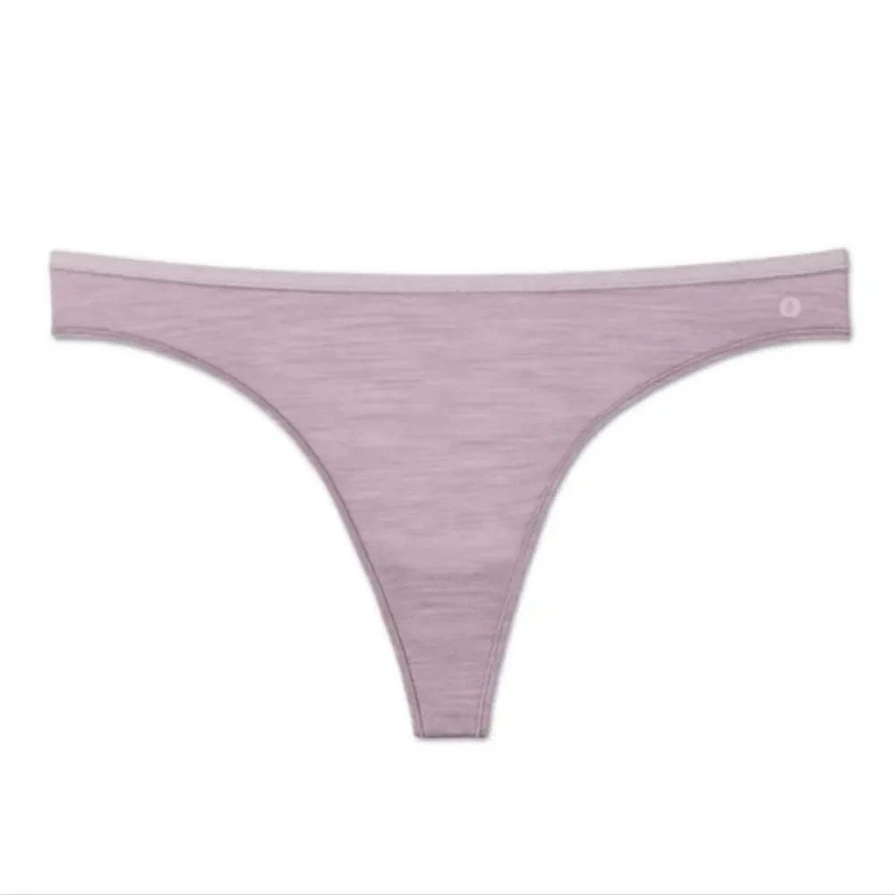 NEW Allbirds Trino Thong Underwear Pitaya Light Purple Merino Wool Size XXXL